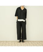 【ビッキー/VICKY】の【上下セット】UVカットジャージ シャツパンツセット 大人の最旬トレンドファッション＆コーディネート founy(ファウニー) ファッション Fashion レディースファッション Fashion for Women パンツ Pants & Trousers アクセサリー Fashion Accessories インナー Innerwear 春 Spring 吸水 Absorbent, Quick-Dry シンプル Simple, Minimal ストレート Straight, Straight Cut セットアップ Set-Up, Coordinated Outfit ポケット Pocket, Pocket Detail 無地 Plain, Solid Color S/S・春夏 SS, Spring/Summer, Warm Season 夏 Summer 旅行 Travel 2026年 2026 2026春夏・S/S Spring/Summer 2026 SS26 thumbnail ブラック|ID: prp329100004982591 ipo3291000000037327170