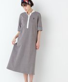 【ヒューマンウーマン/HUMAN WOMAN】の《NATICコラボ》マリンカラーワンピース 大人の最旬トレンドファッション＆コーディネート founy(ファウニー) ファッション Fashion レディースファッション Fashion for Women ワンピース Dresses おすすめ Recommended / Our Picks コラボ Collaboration, Collab ボーダー Border, Stripe マーブル Marble, Marble Pattern メランジ Melange, Mixed Yarn thumbnail グレー|ID: prp329100004982595 ipo3291000000037327189