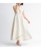 【ノエラ/Noela】のテーラーカラーノースリワンピース 大人の最旬トレンドファッション＆コーディネート founy(ファウニー) ファッション Fashion レディースファッション Fashion for Women ワンピース Dresses コンパクト Compact, Small Size フィット Fit, Slim Fit フレア Flare, Flared ポケット Pocket, Pocket Detail エレガント 上品 Elegant thumbnail ベージュ|ID: prp329100004982604 ipo3291000000037327220