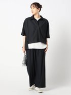 【ニコル/NICOLE】の【セットアップ】キーネックプルオーバー+パンツ 49ブラック|ID: prp329100004982617 ipo3291000000037327264