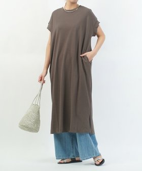 【ブルーコムブルー/BLEU COMME BLEU】のアダワス ドライコットンジャージィドレス 大人の最旬トレンドファッション＆コーディネート founy(ファウニー) ファッション Fashion レディースファッション Fashion for Women ワンピース Dresses フォーマル・パーティードレス・結婚式用ドレス Elegant & Casual Dresses シンプル Simple, Minimal ドレス Dress, One-Piece ポケット Pocket, Pocket Detail |ID:prp329100004982630