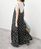 【スピック&スパン/Spick & Span】の《一部店舗+WEB限定 / 》ドットティアードキャミソールワンピース 大人の最旬トレンドファッション＆コーディネート founy(ファウニー) ファッション Fashion レディースファッション Fashion for Women ワンピース Dresses インナー Innerwear ストレッチ Stretch, Stretchy Fabric フェミニン Feminine, Girly リラックス Relax, Relaxed Fit エレガント 上品 Elegant thumbnail ブラックベース|ID: prp329100004982642 ipo3291000000037327350