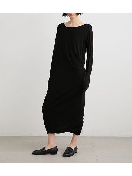 【ミースロエ/MIESROHE】の【洗える】シアーツイストカットワンピース 大人の最旬トレンドファッション＆コーディネート founy(ファウニー) 　ファッション　Fashion　レディースファッション　Fashion for Women　ワンピース　Dresses　カットソー　Cut and Sewn Top　スマート　Smart, Elegant　ツイスト　Tweed, Tweed Fabric　パターン　Pattern, Design Print　洗える　Machine Washable　 other-1|ID: prp329100004982647 ipo3291000000037327366