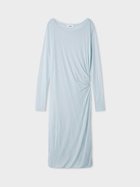 【ミースロエ/MIESROHE】の【洗える】シアーツイストカットワンピース 大人の最旬トレンドファッション＆コーディネート founy(ファウニー) ファッション Fashion レディースファッション Fashion for Women ワンピース Dresses カットソー Cut and Sewn Top スマート Smart, Elegant ツイスト Tweed, Tweed Fabric パターン Pattern, Design Print 洗える Machine Washable thumbnail LBLU[081]|ID: prp329100004982647 ipo3291000000037327369