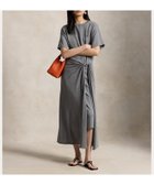 【ラルフローレン/RALPH LAUREN】のツイストディテール Tシャツ ドレス 020グレー|ID: prp329100004982659 ipo3291000000037355540