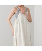【バブ ブージュルード/Bab Bou Jeloud】のサイドギャザーキャミワンピース 大人の最旬トレンドファッション＆コーディネート founy(ファウニー) ファッション Fashion レディースファッション Fashion for Women ワンピース Dresses キャミソールワンピース Camisole Dresses インナー Innerwear キャミワンピース Cami Dress, Slip Dress ギャザー Gathered, Ruffled シンプル Simple, Minimal ジャケット Jacket, Outerwear スニーカー Sneakers, Trainers スマート Smart, Elegant チェック Check, Plaid, Tartan ペチコート Petticoat, Underskirt リブニット Rib Knit, Ribbed Knit ロング Long, Long-Length 再入荷 Restock / Back in Stock おすすめ Recommended / Our Picks エレガント 上品 Elegant thumbnail IVORY|ID: prp329100004982674 ipo3291000000037327449
