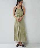 【ギャレスト/GALLEST】のホルターネックキャミワンピース オリーブグリーン|ID: prp329100004982683 ipo3291000000037327476
