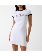 【ゲス/GUESS】のGUESS/MILA Mini Dress 大人の最旬トレンドファッション＆コーディネート founy(ファウニー) ファッション Fashion レディースファッション Fashion for Women ワンピース Dresses フォーマル・パーティードレス・結婚式用ドレス Elegant & Casual Dresses おすすめ Recommended / Our Picks なめらか Smooth, Silky Texture キャップ Cap, Baseball Cap コンパクト Compact, Small Size スニーカー Sneakers, Trainers スポーティ Sporty, Casual Athletic フォルム Silhouette, Form フロント Front, Front Design プリント Print, Printed Pattern thumbnail ホワイト|ID: prp329100004982694 ipo3291000000037327510