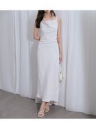 【スナイデル/SNIDEL】のドレープキャミワンピース 大人の最旬トレンドファッション＆コーディネート founy(ファウニー) ファッション Fashion レディースファッション Fashion for Women ワンピース Dresses キャミソールワンピース Camisole Dresses エレガント 上品 Elegant オケージョン Occasion Wear シンプル Simple, Minimal ストレート Straight, Straight Cut スマート Smart, Elegant トレンド Trend, Trending Now ドレープ Drape, Draping Fabric フラワー Flower, Floral プリント Print, Printed Pattern おすすめ Recommended / Our Picks thumbnail IVR[003]|ID: prp329100004982702 ipo3291000000037327535