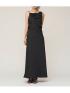 【スナイデル/SNIDEL】のドレープキャミワンピース 大人の最旬トレンドファッション＆コーディネート founy(ファウニー) ファッション Fashion レディースファッション Fashion for Women ワンピース Dresses キャミソールワンピース Camisole Dresses エレガント 上品 Elegant オケージョン Occasion Wear シンプル Simple, Minimal ストレート Straight, Straight Cut スマート Smart, Elegant トレンド Trend, Trending Now ドレープ Drape, Draping Fabric フラワー Flower, Floral プリント Print, Printed Pattern おすすめ Recommended / Our Picks thumbnail BLK[009]|ID: prp329100004982702 ipo3291000000037327536
