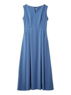 【フレイ アイディー/FRAY I.D】のキーネックタックフレアドレス BLU[086]|ID: prp329100004982705 ipo3291000000037327551