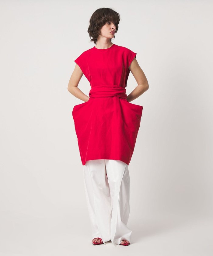 【ビューティ&ユース ユナイテッドアローズ/BEAUTY&YOUTH / UNITED ARROWS】の6(ROKU) 麻コットン リボン チュニック インテリア・キッズ・メンズ・レディースファッション・服の通販 founy(ファウニー) https://founy.com/ ファッション Fashion レディースファッション Fashion for Women トップス・カットソー Cut & Sew Tops ソックス Socks, Hosiery タイツ Tights, Legwear チュニック Tunic, Long Top フォルム Silhouette, Form ポケット Pocket, Pocket Detail リボン Ribbon, Bow レギンス Leggings, Stretch Pants 夏 Summer 春 Spring S/S・春夏 SS, Spring/Summer, Warm Season |ID: prp329100004982710 ipo3291000000037327563