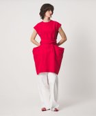 【ビューティ&ユース ユナイテッドアローズ/BEAUTY&YOUTH / UNITED ARROWS】の6(ROKU) 麻コットン リボン チュニック RED|ID: prp329100004982710 ipo3291000000037327564