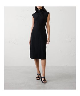 【バナナリパブリック ファクトリーストア/BANANA REPUBLIC FACTORY STORE】のモックネック ミディワンピース 大人の最旬トレンドファッション＆コーディネート founy(ファウニー) ファッション Fashion レディースファッション Fashion for Women ワンピース Dresses サンダル Sandals, Summer Shoes ドレス Dress, One-Piece モックネック Mock Neck, Short Turtleneck ラグジュアリー Luxury, Elegant |ID:prp329100004982718