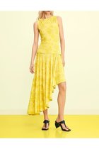 【デシグアル/Desigual】のプリント入りアシンメトリードレス 大人の最旬トレンドファッション＆コーディネート founy(ファウニー) ファッション Fashion レディースファッション Fashion for Women ワンピース Dresses フォーマル・パーティードレス・結婚式用ドレス Elegant & Casual Dresses カラフル Colorful Design グラデーション Gradient, Ombre シューズ Shoes, Footwear ストライプ Stripe, Striped Pattern デニム Denim, Jeans Material パターン Pattern, Design Print パッチワーク Patchwork, Mixed Fabric プリント Print, Printed Pattern メンズ Men's, Menswear ラウンド Round, Round Neck ラップ Wrap, Wrap Design thumbnail イエロー/8018|ID: prp329100004982735 ipo3291000000037327640