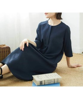 【メゾン ド サンク/Maison de CINQ】のセットアップ対応 リネンライクワンピース 大人の最旬トレンドファッション＆コーディネート founy(ファウニー) ファッション Fashion レディースファッション Fashion for Women ワンピース Dresses アクセサリー Fashion Accessories アンダー Underwear Essentials 春 Spring 秋 Autumn シューズ Shoes, Footwear ジャケット Jacket, Outerwear ストレッチ Stretch, Stretchy Fabric スリット Slit, Slit Detail セットアップ Set-Up, Coordinated Outfit ドレス Dress, One-Piece フレア Flare, Flared 羽織 Haori, Light Jacket 冬 Winter / This Winter おすすめ Recommended / Our Picks 夏 Summer エレガント 上品 Elegant |ID:prp329100004982737