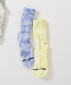 【デビロック/devirock / KIDS】の2足セット タイダイソックス 靴下 25AW 大人の最旬トレンドファッション＆コーディネート founy(ファウニー) ファッション Fashion キッズファッション Fashion for Kids 2025年 2025 2025-2026秋冬・A/W Autumn/Winter 2025–26 AW25–26 サンダル Sandals, Summer Shoes シンプル Simple, Minimal スニーカー Sneakers, Trainers ソックス Socks, Hosiery トレンド Trend, Trending Now 夏 Summer thumbnail 003-イエロー-ブルー|ID: prp329100004982769 ipo3291000000037327832