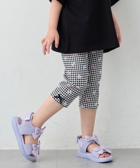 【エニー/ANY / KIDS】の5分丈レギンス 大人の最旬トレンドファッション＆コーディネート founy(ファウニー) ファッション Fashion キッズファッション Fashion for Kids おすすめ Recommended / Our Picks ストレッチ Stretch, Stretchy Fabric ポケット Pocket, Pocket Detail リボン Ribbon, Bow レギンス Leggings, Stretch Pants ワンポイント One Point, Statement Accent 夏 Summer 定番 Standard, Basic Item |ID:prp329100004982772