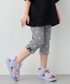 【エニー/ANY / KIDS】の5分丈レギンス 大人の最旬トレンドファッション＆コーディネート founy(ファウニー) ファッション Fashion キッズファッション Fashion for Kids おすすめ Recommended / Our Picks ストレッチ Stretch, Stretchy Fabric ポケット Pocket, Pocket Detail リボン Ribbon, Bow レギンス Leggings, Stretch Pants ワンポイント One Point, Statement Accent 夏 Summer 定番 Standard, Basic Item thumbnail ギンガムチェック[305]|ID: prp329100004982772 ipo3291000000037327997