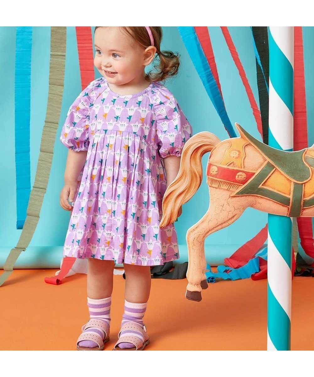 【モイモルン/moimoln / KIDS】のチューリップワンピース インテリア・キッズ・メンズ・レディースファッション・服の通販 founy(ファウニー) 　ファッション　Fashion　キッズファッション　Fashion for Kids　ワンピース　Dresses　シンプル　Simple, Minimal　チューリップ　Tube, Tube Top　パープル　Purple, Violet　人気　Popular, Best Seller　パープル|ID: prp329100004982777 ipo3291000000037328057