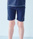 【デビロック/devirock / KIDS】のUVカット 男児 スクール水着 子供服 キッズ 男の子 26SS 大人の最旬トレンドファッション＆コーディネート founy(ファウニー) ファッション Fashion キッズファッション Fashion for Kids シンプル Simple, Minimal ストレッチ Stretch, Stretchy Fabric フィット Fit, Slim Fit フロント Front, Front Design 水着 Swimsuit, Swimwear 2026年 2026 2026春夏・S/S Spring/Summer 2026 SS26 thumbnail ネイビー-Aブルー|ID: prp329100004982779 ipo3291000000037328101