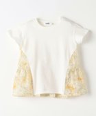 【シップス/SHIPS / KIDS】のSHIPS Colors 90~140cm / 洗濯機可能 ドッキング チュニック Tシャツ 大人の最旬トレンドファッション＆コーディネート founy(ファウニー) ファッション Fashion キッズファッション Fashion for Kids カットソー Cut and Sewn Top 今季 This Season, Current Season ショート Short, Short Length チュニック Tunic, Long Top デニム Denim, Jeans Material ドッキング Docking, Mixed Material ペプラム Peplum, Flared Hem メンズ Men's, Menswear レギンス Leggings, Stretch Pants アウトレット Outlet / Clearance おすすめ Recommended / Our Picks ビジネス 仕事 通勤 Business / Work / Commuting 2026年 2026 2026春夏・S/S Spring/Summer 2026 SS26 thumbnail オフホワイト|ID: prp329100004982780 ipo3291000000037328105