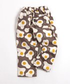 【エフオー オンラインストア/F.O.Online Store / KIDS】のWEB限定 6柄6色シェフパンツ 10分丈 大人の最旬トレンドファッション＆コーディネート founy(ファウニー) ファッション Fashion キッズファッション Fashion for Kids ボトムス Bottoms おすすめ Recommended / Our Picks シンプル Simple, Minimal プリント Print, Printed Pattern ボトム Bottoms, Lower Wear ワイド Wide, Wide Fit ワンポイント One Point, Statement Accent 春 Spring thumbnail ブラウン|ID: prp329100004982783 ipo3291000000037328146
