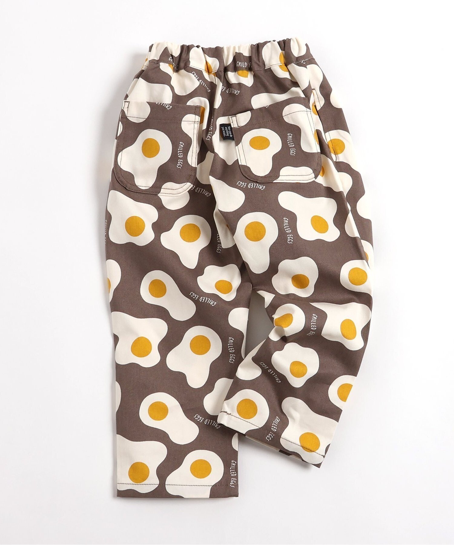 【エフオー オンラインストア/F.O.Online Store / KIDS】のWEB限定 6柄6色シェフパンツ 10分丈 インテリア・キッズ・メンズ・レディースファッション・服の通販 founy(ファウニー) 　ファッション　Fashion　キッズファッション　Fashion for Kids　ボトムス　Bottoms　おすすめ　Recommended / Our Picks　シンプル　Simple, Minimal　プリント　Print, Printed Pattern　ボトム　Bottoms, Lower Wear　ワイド　Wide, Wide Fit　ワンポイント　One Point, Statement Accent　春　Spring　ブラウン|ID: prp329100004982783 ipo3291000000037328146