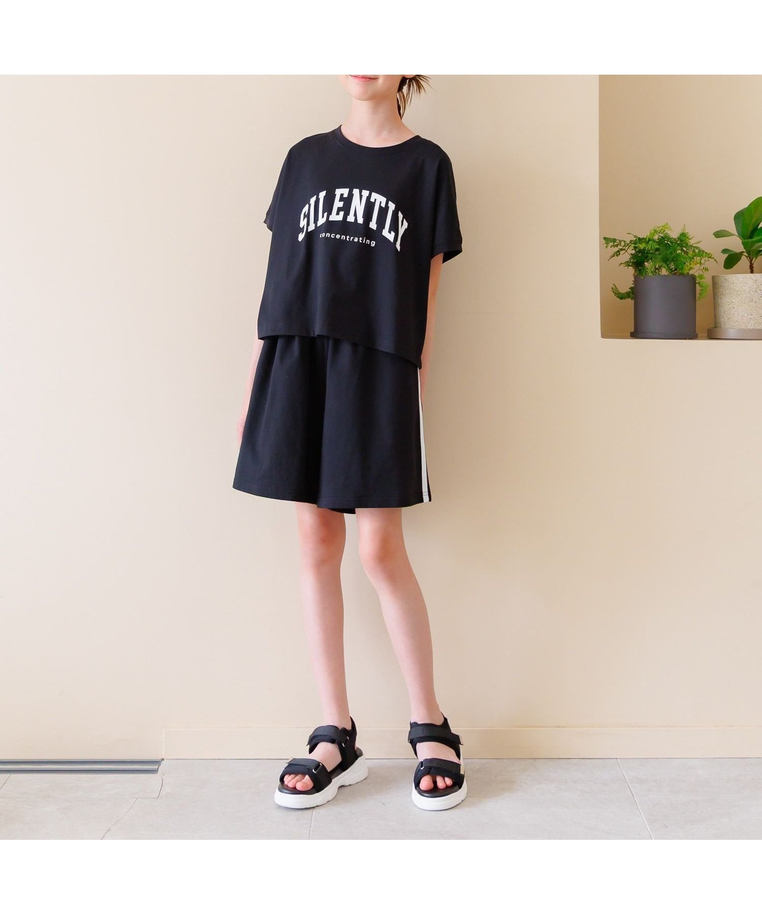【グローバルワーク/GLOBAL WORK / KIDS】のCOOL/DRYセットアップ/494116 インテリア・キッズ・メンズ・レディースファッション・服の通販 founy(ファウニー) 　ファッション　Fashion　キッズファッション　Fashion for Kids　セットアップ　Set-Up, Coordinated Outfit　ボトム　Bottoms, Lower Wear　ポケット　Pocket, Pocket Detail　吸水　Absorbent, Quick-Dry　夏　Summer　ブラック09|ID: prp329100004982791 ipo3291000000037328298