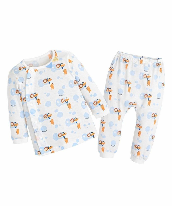 【モイモルン/moimoln / KIDS】の【セットアップ】ベアー ライオントップス パンツ インテリア・キッズ・メンズ・レディースファッション・服の通販 founy(ファウニー) https://founy.com/ ファッション Fashion キッズファッション Fashion for Kids トップス・カットソー Cut & Sew Tops ボトムス Bottoms セットアップ Matching Sets キッズトップス Tops シンプル Simple, Minimal セットアップ Set-Up, Coordinated Outfit モチーフ Motif, Design Theme 人気 Popular, Best Seller |ID: prp329100004982799 ipo3291000000037328359