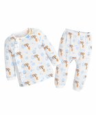 【モイモルン/moimoln / KIDS】の【セットアップ】ベアー ライオントップス パンツ 大人の最旬トレンドファッション＆コーディネート founy(ファウニー) ファッション Fashion キッズファッション Fashion for Kids トップス・カットソー Cut & Sew Tops ボトムス Bottoms セットアップ Matching Sets キッズトップス Tops シンプル Simple, Minimal セットアップ Set-Up, Coordinated Outfit モチーフ Motif, Design Theme 人気 Popular, Best Seller thumbnail ブルー|ID: prp329100004982799 ipo3291000000037328360