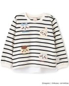 【ナルミヤ オンライン/NARUMIYA ONELINE / KIDS】の【アニメちいかわ】お顔モチーフ長袖Tシャツ 大人の最旬トレンドファッション＆コーディネート founy(ファウニー) ファッション Fashion キッズファッション Fashion for Kids ベーシック Basic, Essential ポケット Pocket, Pocket Detail モチーフ Motif, Design Theme 長袖 Long Sleeve, Full Sleeve thumbnail 紺|ID: prp329100004982801 ipo3291000000037328367