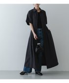 【センスオブプレイス/SENSE OF PLACE by URBAN RESEARCH】の『UR TECH DRYLUXE』リネンライクワンピース 大人の最旬トレンドファッション＆コーディネート founy(ファウニー) ファッション Fashion レディースファッション Fashion for Women ワンピース Dresses 吸水 Absorbent, Quick-Dry シンプル Simple, Minimal スマート Smart, Elegant S/S・春夏 SS, Spring/Summer, Warm Season 夏 Summer エレガント 上品 Elegant 2026年 2026 2026春夏・S/S Spring/Summer 2026 SS26 thumbnail チャコールグレー|ID: prp329100004982856 ipo3291000000037328742