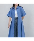 【センスオブプレイス/SENSE OF PLACE by URBAN RESEARCH】の『UR TECH DRYLUXE』リネンライクワンピース 大人の最旬トレンドファッション＆コーディネート founy(ファウニー) ファッション Fashion レディースファッション Fashion for Women ワンピース Dresses 吸水 Absorbent, Quick-Dry シンプル Simple, Minimal スマート Smart, Elegant S/S・春夏 SS, Spring/Summer, Warm Season 夏 Summer エレガント 上品 Elegant 2026年 2026 2026春夏・S/S Spring/Summer 2026 SS26 thumbnail ライトブルー|ID: prp329100004982856 ipo3291000000037328744