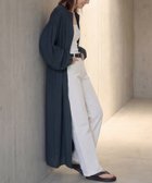 【スタイルデリ/STYLE DELI】の綿麻混紡 羽織れるWファスナーワンピース ネイビー|ID: prp329100004982857 ipo3291000000037328746
