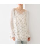 【ヘザー/Heather】のレーストリムサテンキャミワンピース 大人の最旬トレンドファッション＆コーディネート founy(ファウニー) ファッション Fashion レディースファッション Fashion for Women ワンピース Dresses キャミソールワンピース Camisole Dresses おすすめ Recommended / Our Picks ウェーブ Wavy Pattern カッティング Cutting Detail シェイプ Shape, Slim Fit トリミング Trimming, Decorative Edge トレンド Trend, Trending Now レース Lace, Lace Fabric thumbnail アイボリードット|ID: prp329100004982865 ipo3291000000037328767