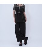 【ハレ/HARE】のジャガードリボンオールインワン ブラック09|ID: prp329100004982866 ipo3291000000037328772