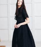 【ルシェル ブルー/LE CIEL BLEU】のシアージャカードドレス / Sheer Jacquard Dress ブラック|ID: prp329100004982868 ipo3291000000037328778