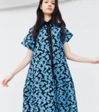 【ルシェル ブルー/LE CIEL BLEU】のシアージャカードドレス / Sheer Jacquard Dress ライトブルー|ID: prp329100004982868 ipo3291000000037328779