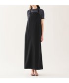 【エストネーション/ESTNATION】のGOOD PEOPLE GOOD STITCHING GOOD PRODUCT for ESTNATION / ジャージーワンピース 大人の最旬トレンドファッション＆コーディネート founy(ファウニー) ファッション Fashion レディースファッション Fashion for Women ワンピース Dresses カットソー Cut and Sewn Top ドレープ Drape, Draping Fabric パターン Pattern, Design Print フロント Front, Front Design ベーシック Basic, Essential モダン Modern, Contemporary thumbnail ブラック|ID: prp329100004982873 ipo3291000000037328793