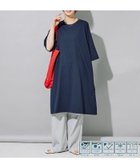 【フリークスストア/FREAK'S STORE】の限定展開 接触冷感・吸水速乾・UVカット・抗菌・防臭 STORATECH(ストラテック) ビッグ Tシャツ 半袖 ミニワンピース ネイビー|ID: prp329100004982886 ipo3291000000037328850