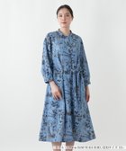 【レリアンプラスハウス/Leilian PLUS HOUSE】のワンピース 大人の最旬トレンドファッション＆コーディネート founy(ファウニー) ファッション Fashion レディースファッション Fashion for Women ワンピース Dresses アンダー Underwear Essentials ウォッシャブル Machine Washable スタンド Stand Collar, Upright Stand ポケット Pocket, Pocket Detail 秋 Autumn thumbnail スカイブルー|ID: prp329100004982890 ipo3291000000037328877
