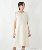 【レリアンプラスハウス/Leilian PLUS HOUSE】の一重仕立てワンピース【MANIGLIA】 アイボリー|ID: prp329100004982894 ipo3291000000037328888