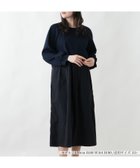 【レリアンプラスハウス/Leilian PLUS HOUSE】の切替ワンピース【Leilian WHITE LABEL】 大人の最旬トレンドファッション＆コーディネート founy(ファウニー) ファッション Fashion レディースファッション Fashion for Women ワンピース Dresses アクセサリー Fashion Accessories ウォッシャブル Machine Washable シンプル Simple, Minimal トレンド Trend, Trending Now ドッキング Docking, Mixed Material ベーシック Basic, Essential ポケット Pocket, Pocket Detail リラックス Relax, Relaxed Fit エレガント 上品 Elegant 切替 Switching, Contrast Panel 春 Spring 無地 Plain, Solid Color thumbnail ネイビー|ID: prp329100004982895 ipo3291000000037328890