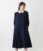 【レリアンプラスハウス/Leilian PLUS HOUSE】のワンピース-Leilian WHITE LABEL 大人の最旬トレンドファッション＆コーディネート founy(ファウニー) ファッション Fashion レディースファッション Fashion for Women ワンピース Dresses thumbnail ネイビー|ID: prp329100004982900 ipo3291000000037328903