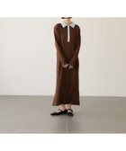 【ローリーズファーム/LOWRYS FARM】のカットポロワンピ 大人の最旬トレンドファッション＆コーディネート founy(ファウニー) ファッション Fashion レディースファッション Fashion for Women ワンピース Dresses おすすめ Recommended / Our Picks カットソー Cut and Sewn Top ジャケット Jacket, Outerwear デニム Denim, Jeans Material バランス Balance, Style Balance フレア Flare, Flared thumbnail ブラウン58|ID: prp329100004982905 ipo3291000000037328928