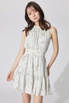 【リエンダ/rienda】の【AKB48 千葉恵里さん着用・女神ワンピ】ホルターネックギャザーミニフレアワンピース 大人の最旬トレンドファッション＆コーディネート founy(ファウニー) ファッション Fashion レディースファッション Fashion for Women ワンピース Dresses カーディガン Cardigan, Knitwear ギャザー Gathered, Ruffled サンダル Sandals, Summer Shoes シューズ Shoes, Footwear トレンド Trend, Trending Now バランス Balance, Style Balance フレア Flare, Flared フロント Front, Front Design 再入荷 Restock / Back in Stock おすすめ Recommended / Our Picks thumbnail 柄PUR5|ID: prp329100004982909 ipo3291000000037328948