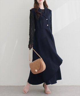 【ナチュラルクチュール/natural couture】の金釦テーラーワンピース 大人の最旬トレンドファッション＆コーディネート founy(ファウニー) ファッション Fashion レディースファッション Fashion for Women ワンピース Dresses アクセサリー Fashion Accessories アシンメトリー Asymmetrical Style イヤリング Earrings インナー Innerwear カッティング Cutting Detail シンプル Simple, Minimal スカーフ Scarf, Neckwear スニーカー Sneakers, Trainers タートルネック Turtleneck, High Neck ダウン Down, Puffer ネックレス Necklace, Pendant Necklace パール Pearl, Pearl Accent ペチコート Petticoat, Underskirt ポケット Pocket, Pocket Detail A/W・秋冬 Autumn/Winter 再入荷 Restock / Back in Stock おすすめ Recommended / Our Picks エレガント 上品 Elegant 2026年 2026 2026春夏・S/S Spring/Summer 2026 SS26 |ID:prp329100004982915