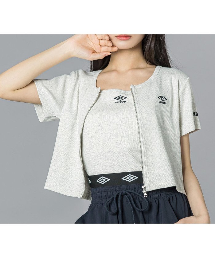 【ベベ オンライン ストア/BEBE ONLINE STORE / KIDS】の【UMBRO】ダブルジップトップス キャミソールセット(130~160cm) インテリア・キッズ・メンズ・レディースファッション・服の通販 founy(ファウニー) https://founy.com/ ファッション Fashion キッズファッション Fashion for Kids トップス・カットソー Cut & Sew Tops 春 Spring キャミ Camisole, Cami Top キャミソール Camisole, Spaghetti Strap Top クール Cool, Chic コンビ Combo, Combination Style ショート Short, Short Length トレンド Trend, Trending Now バランス Balance, Style Balance S/S・春夏 SS, Spring/Summer, Warm Season 夏 Summer エレガント 上品 Elegant 2026年 2026 2026春夏・S/S Spring/Summer 2026 SS26 |ID: prp329100004982946 ipo3291000000037329146