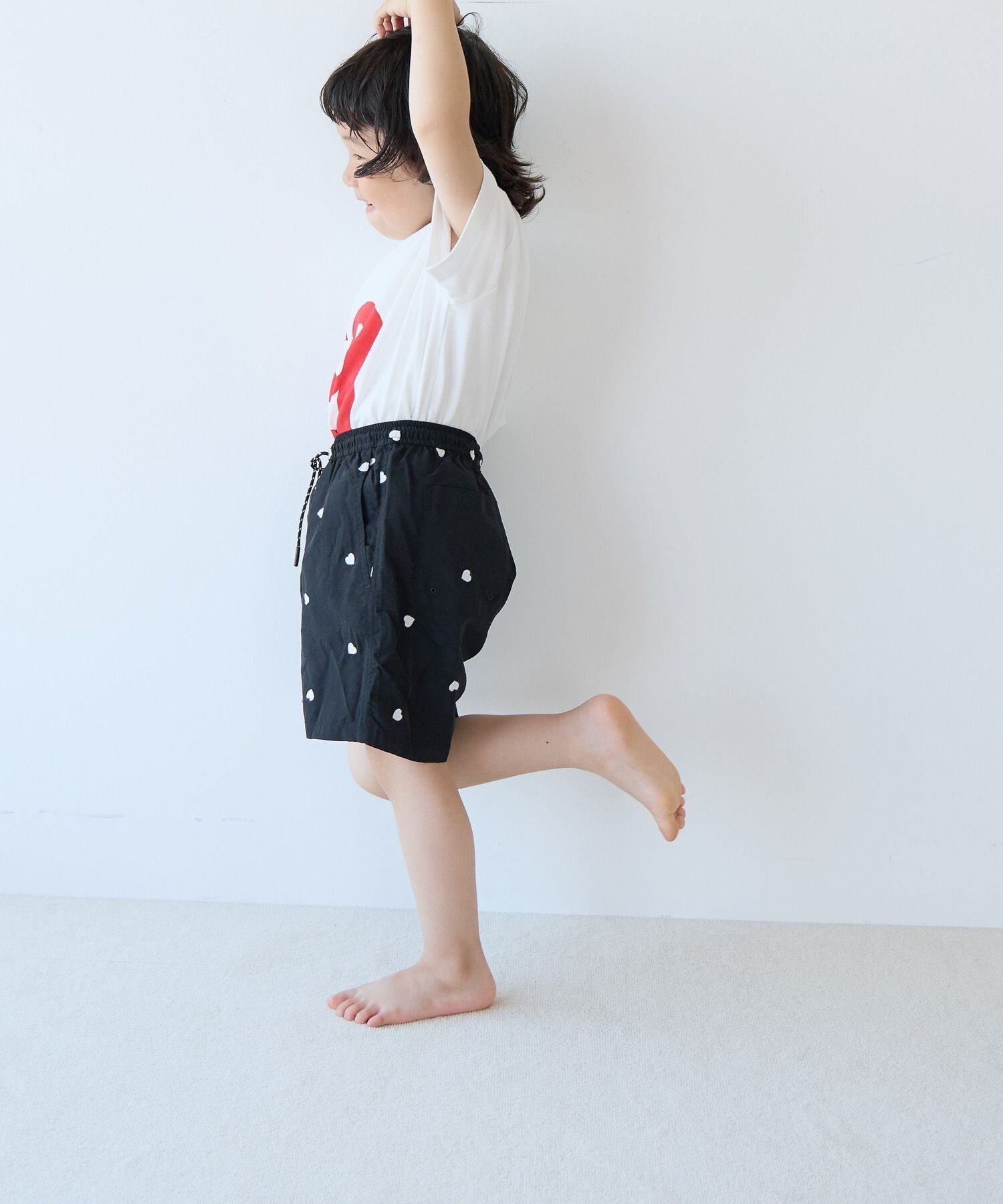 【ローリーズファーム/LOWRYS FARM / KIDS】のアクティブショーツ インテリア・キッズ・メンズ・レディースファッション・服の通販 founy(ファウニー) 　ファッション　Fashion　キッズファッション　Fashion for Kids　ショーツ　Shorts, Short Pants　人気　Popular, Best Seller　夏　Summer　定番　Standard, Basic Item　ハート刺繍|ID: prp329100004982947 ipo3291000000037329152